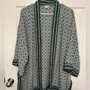Women’s Kimono Style Short Sleeved Cardigan SZ XL
